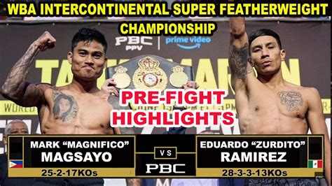 magsayo standing|Magsayo vs Ramirez Results & Highlights .